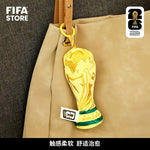 Fifa 2026 World Cup Official Licensed Trophy Plush Keychain Soft Stuffed Bag Backpack Pendant For Soccer Fans Souvenir-AMAZON FACTORY