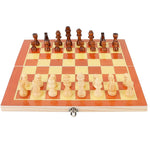 Folding Board Game Set Portable Travel Wooden Chess Set-AMAZON FACTORY