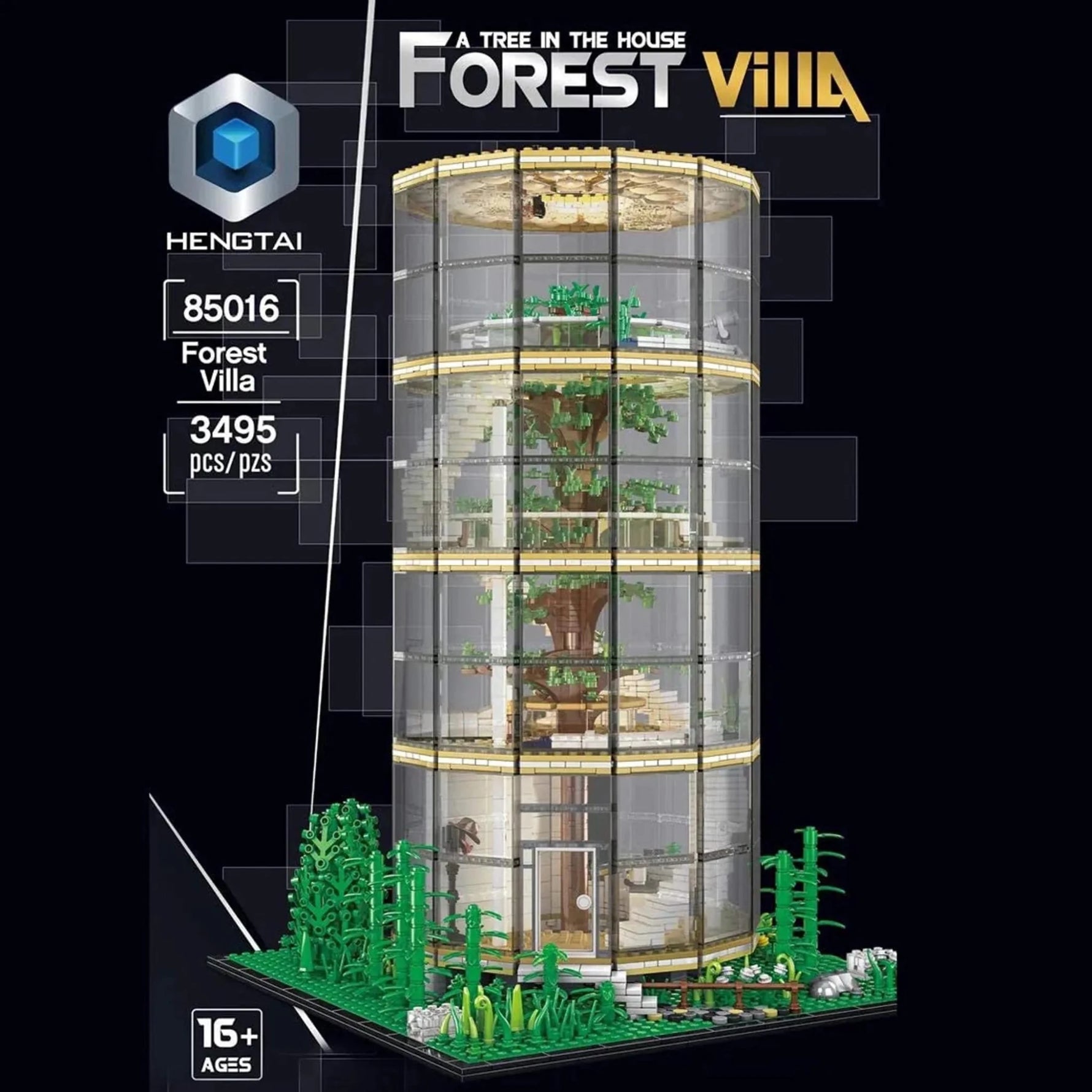 Forest villa block set - AMAZON FACTORY