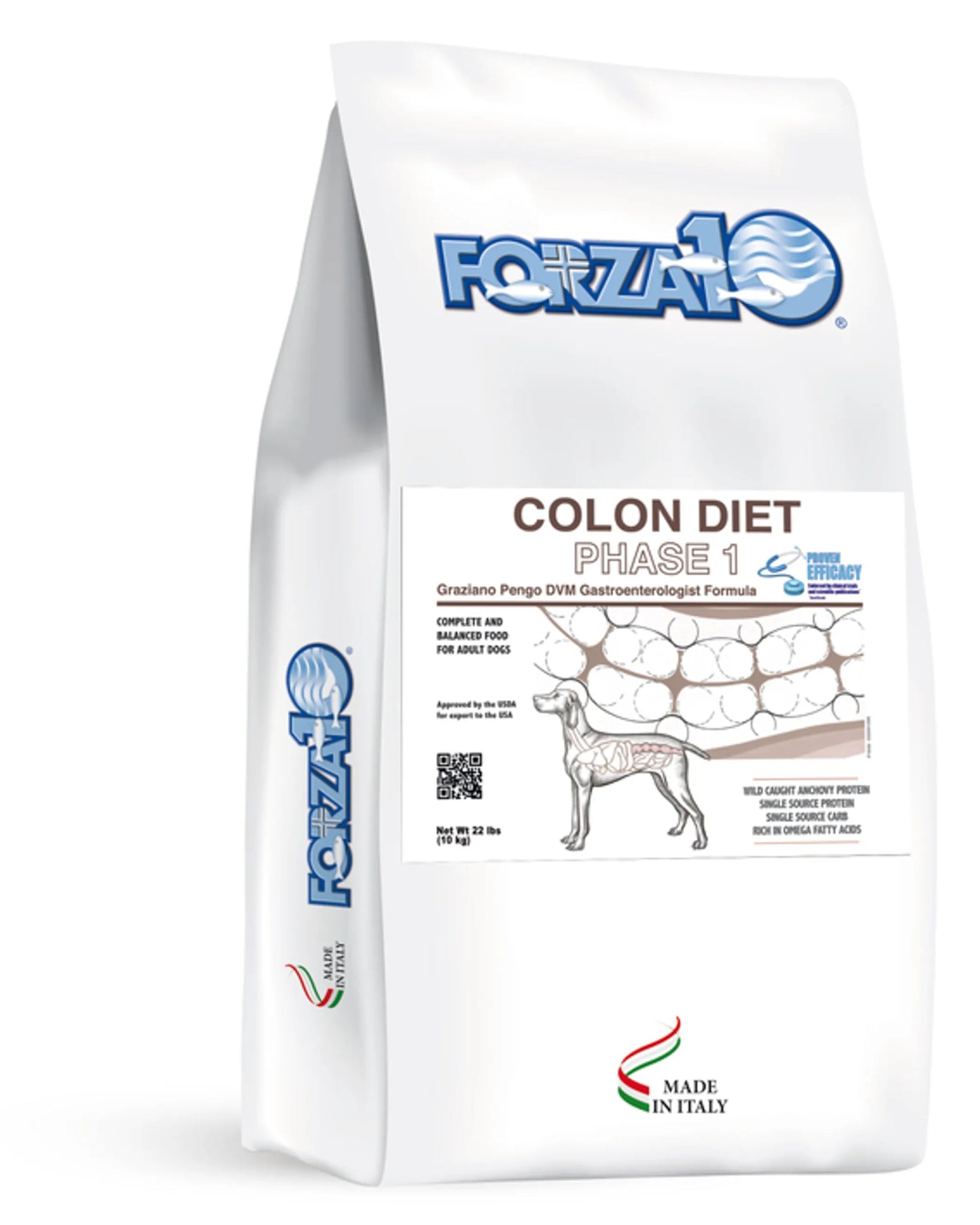 Forza10 Active Colon Support Diet Phase 1 Dry Dog Food - AMAZON FACTORY