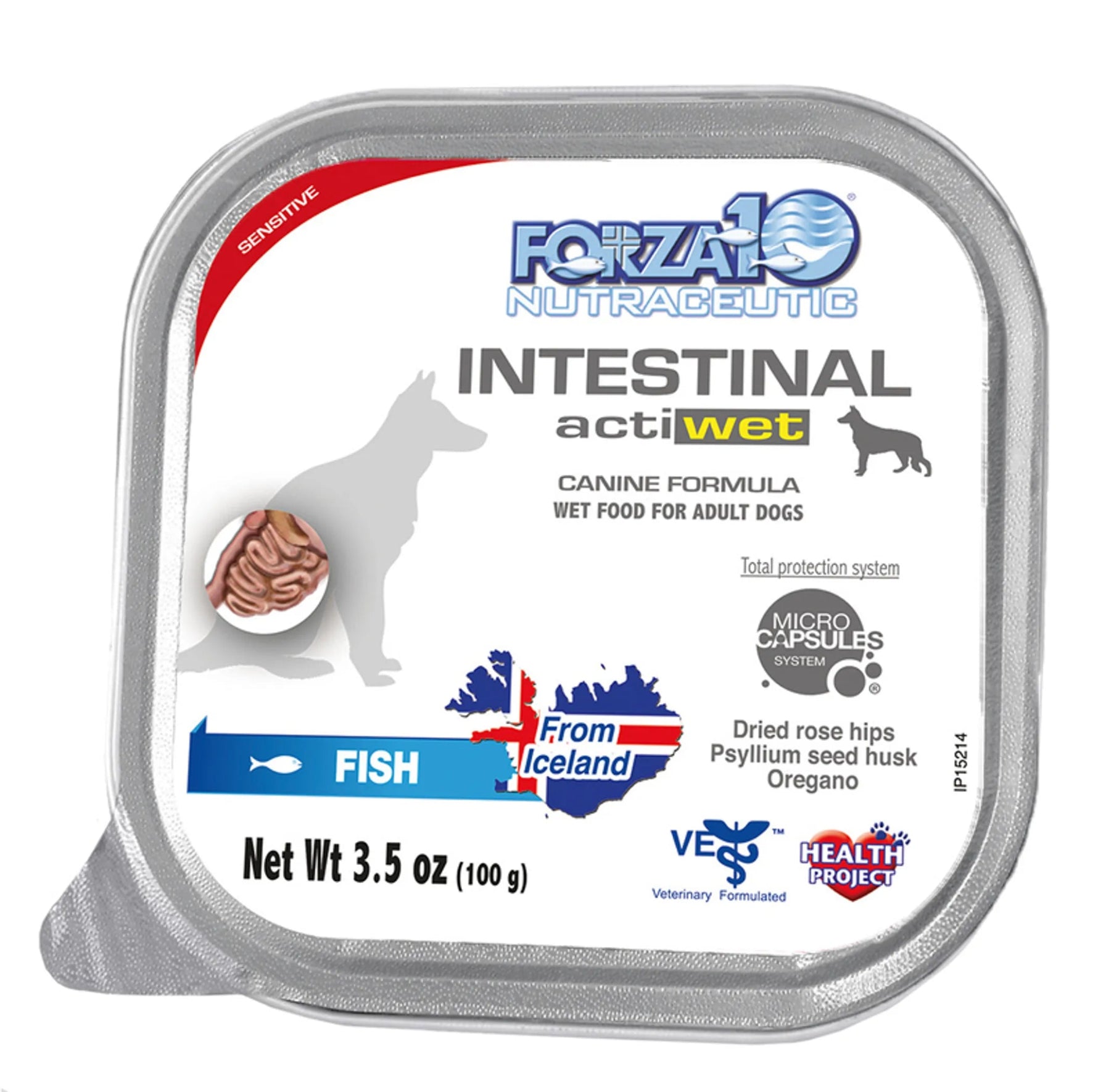 Forza10 Actiwet Intestinal Support Icelandic Fish Recipe Canned Dog Food-AMAZON FACTORY