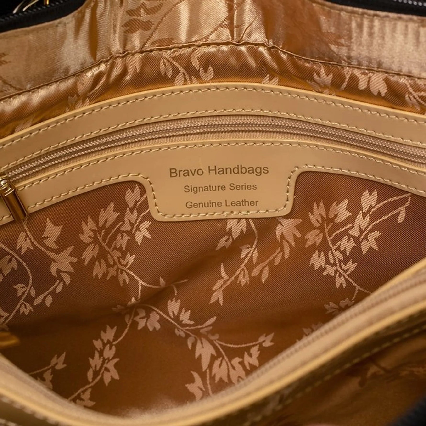 Galina Tweed Leather Sparkling Black and Silver Print (Large) Handbag - AMAZON FACTORY