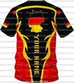 Germany National Team Eagle Crest Soccer Jersey Quick Dry Breathable Fabric for Workout Outdoor Sports Running Daily Wear-AMAZON FACTORY