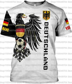 Germany National Team Eagle Crest Soccer Jersey Quick Dry Breathable Fabric for Workout Outdoor Sports Running Daily Wear-AMAZON FACTORY