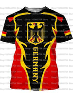 Germany National Team Eagle Crest Soccer Jersey Quick Dry Breathable Fabric for Workout Outdoor Sports Running Daily Wear-AMAZON FACTORY