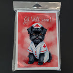 Get Well Soon Greeting Cards - Size: 5X7 | Pack Of: 1 | Collection name: Get well soon - AMAZON FACTORY