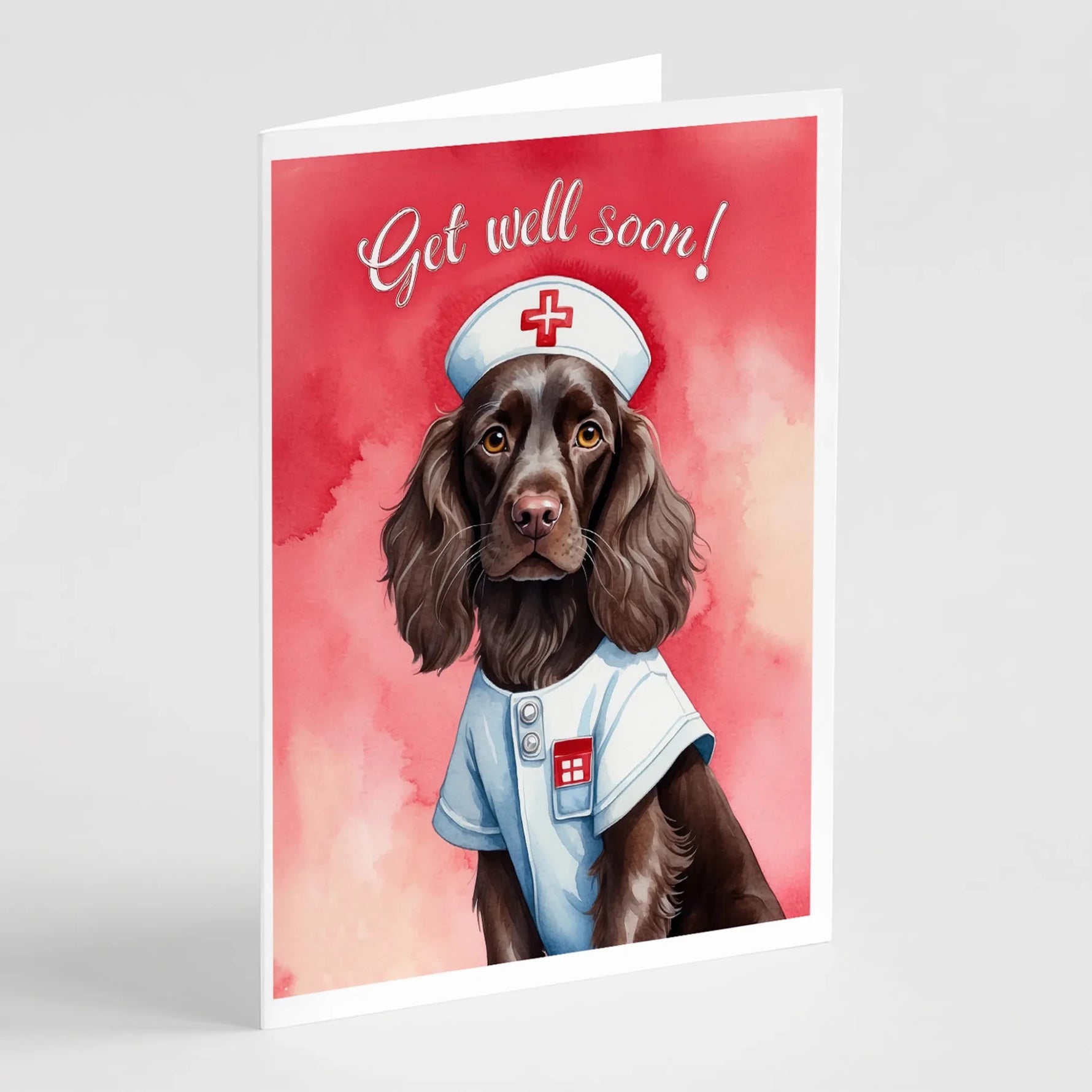 Get Well Soon Greeting Cards - Size: 5X7 | Pack Of: 1 | Collection name: Get well soon - AMAZON FACTORY