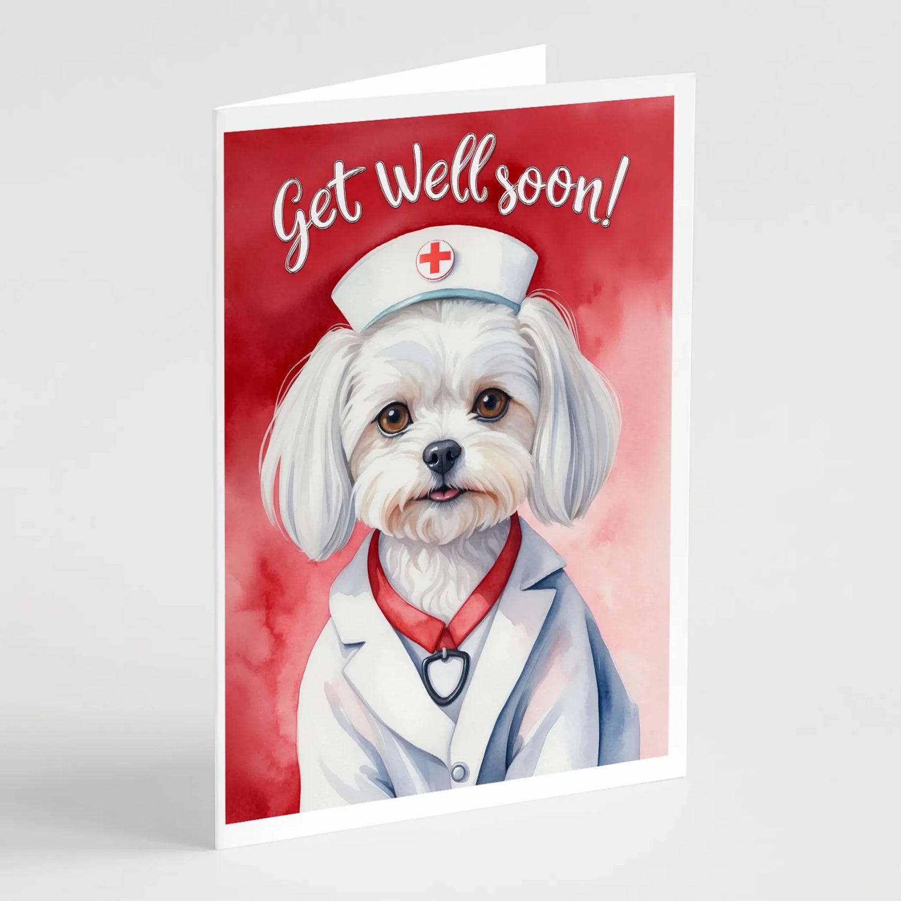 Get Well Soon Greeting Cards - Size: 5X7 | Pack Of: 1 | Collection name: Get well soon - AMAZON FACTORY