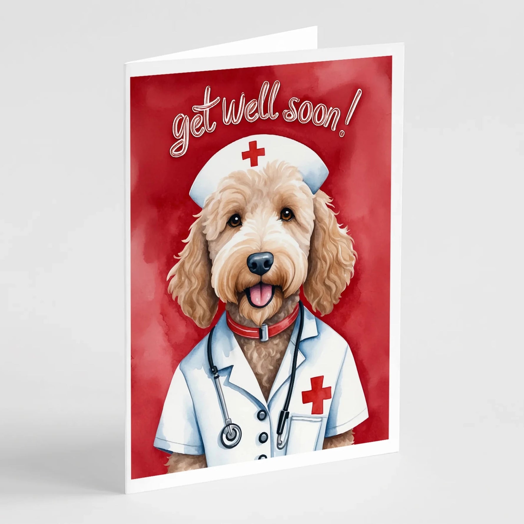 Get Well Soon Greeting Cards - Size: 5X7 | Pack Of: 1 | Collection name: Get well soon - AMAZON FACTORY