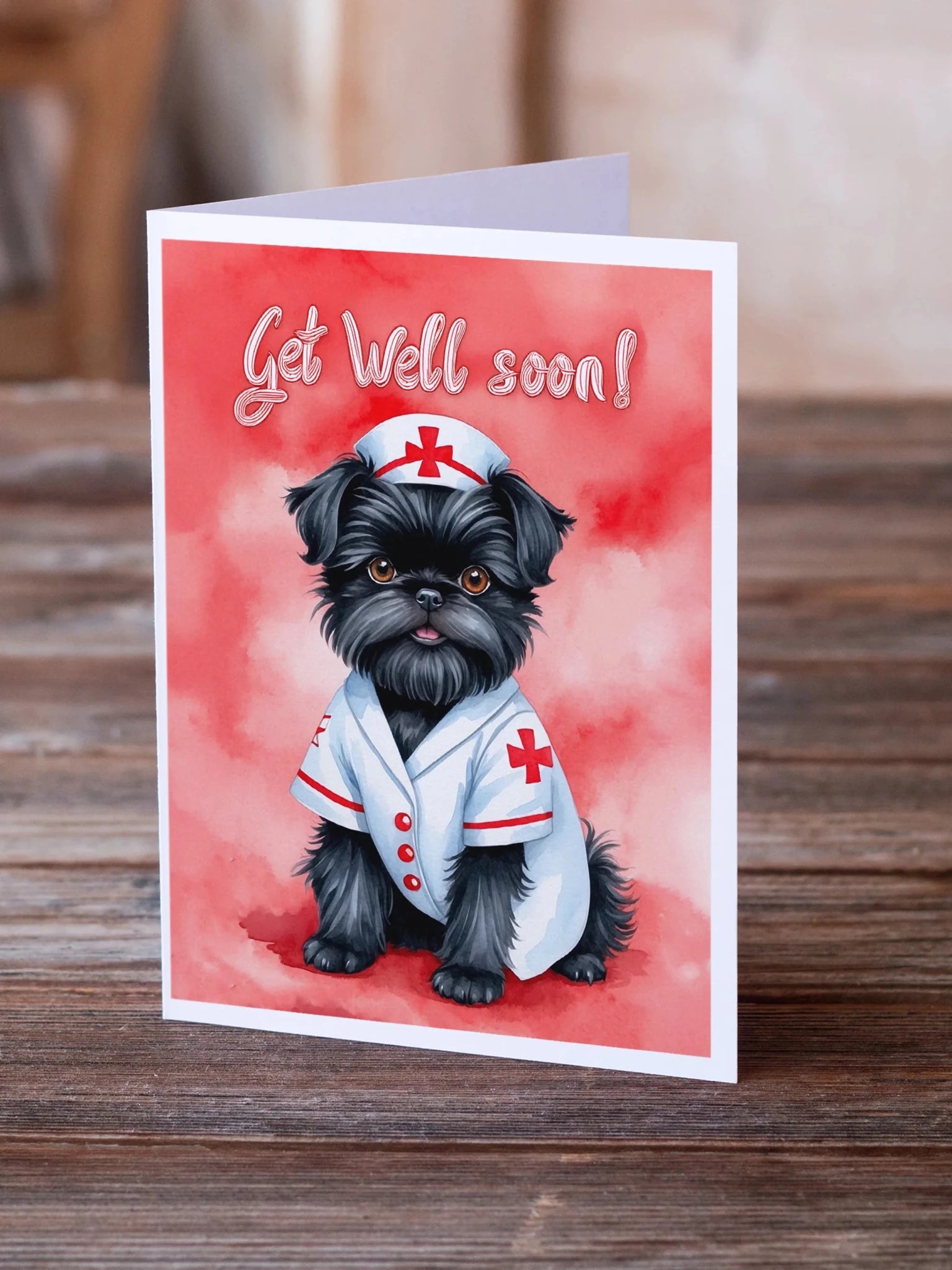 Get Well Soon Greeting Cards - Size: 5X7 | Pack Of: 1 | Collection name: Get well soon - AMAZON FACTORY
