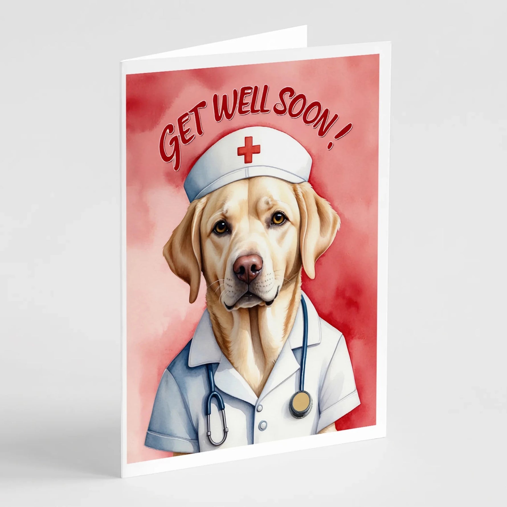 Get Well Soon Greeting Cards - Size: 5X7 | Pack Of: 1 | Collection name: Get well soon - AMAZON FACTORY