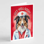 Get Well Soon Greeting Cards - Size: 5X7 | Pack Of: 1 | Collection name: Get well soon - AMAZON FACTORY