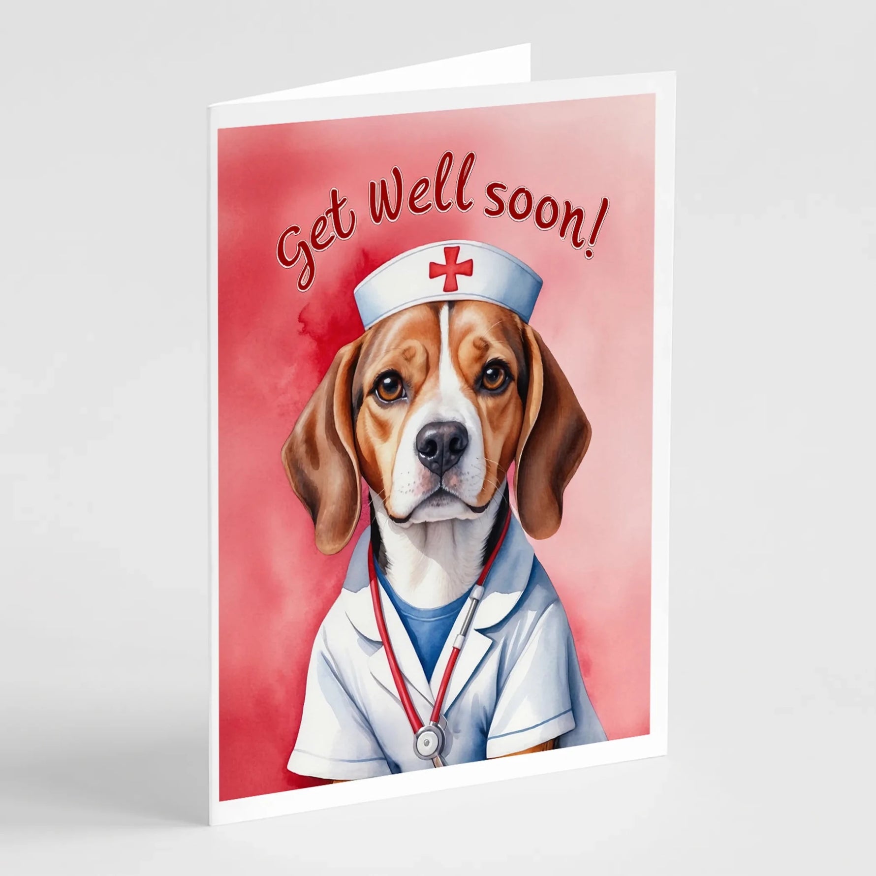 Get Well Soon Greeting Cards - Size: 5X7 | Pack Of: 1 | Collection name: Get well soon - AMAZON FACTORY