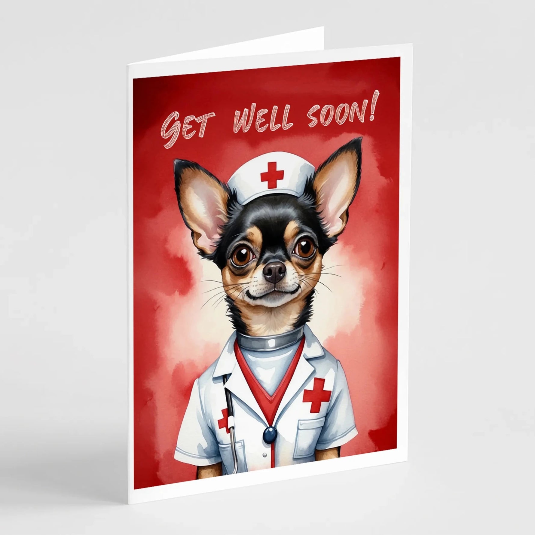 Get Well Soon Greeting Cards - Size: 5X7 | Pack Of: 1 | Collection name: Get well soon - AMAZON FACTORY