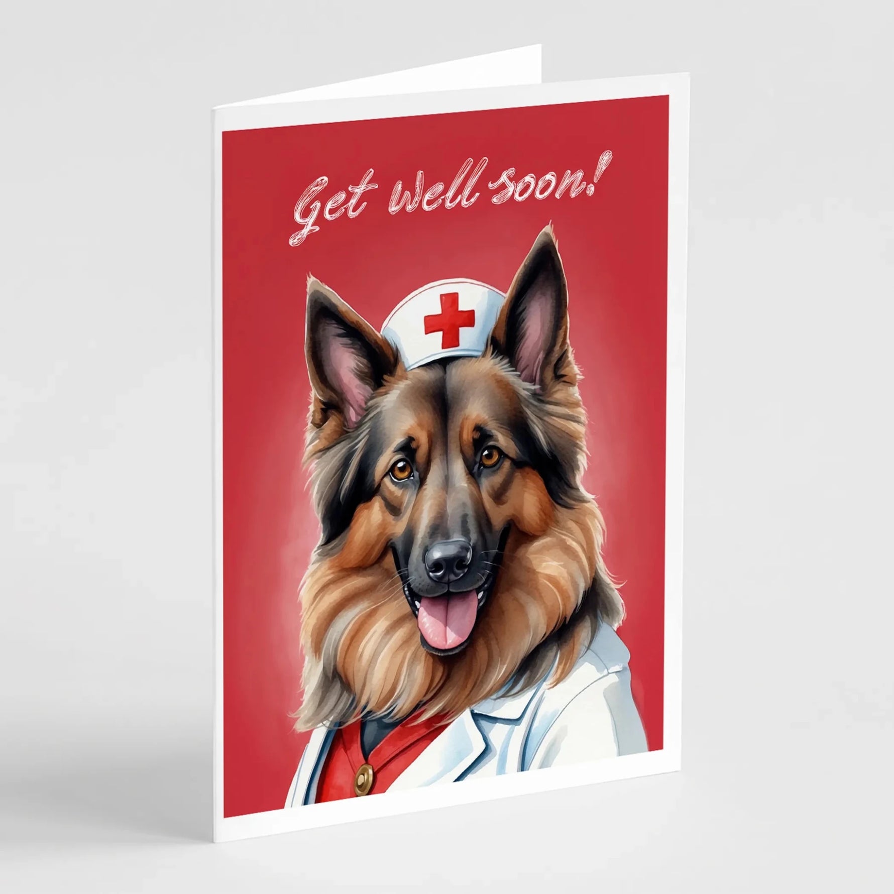Get Well Soon Greeting Cards - Size: 5X7 | Pack Of: 1 | Collection name: Get well soon - AMAZON FACTORY