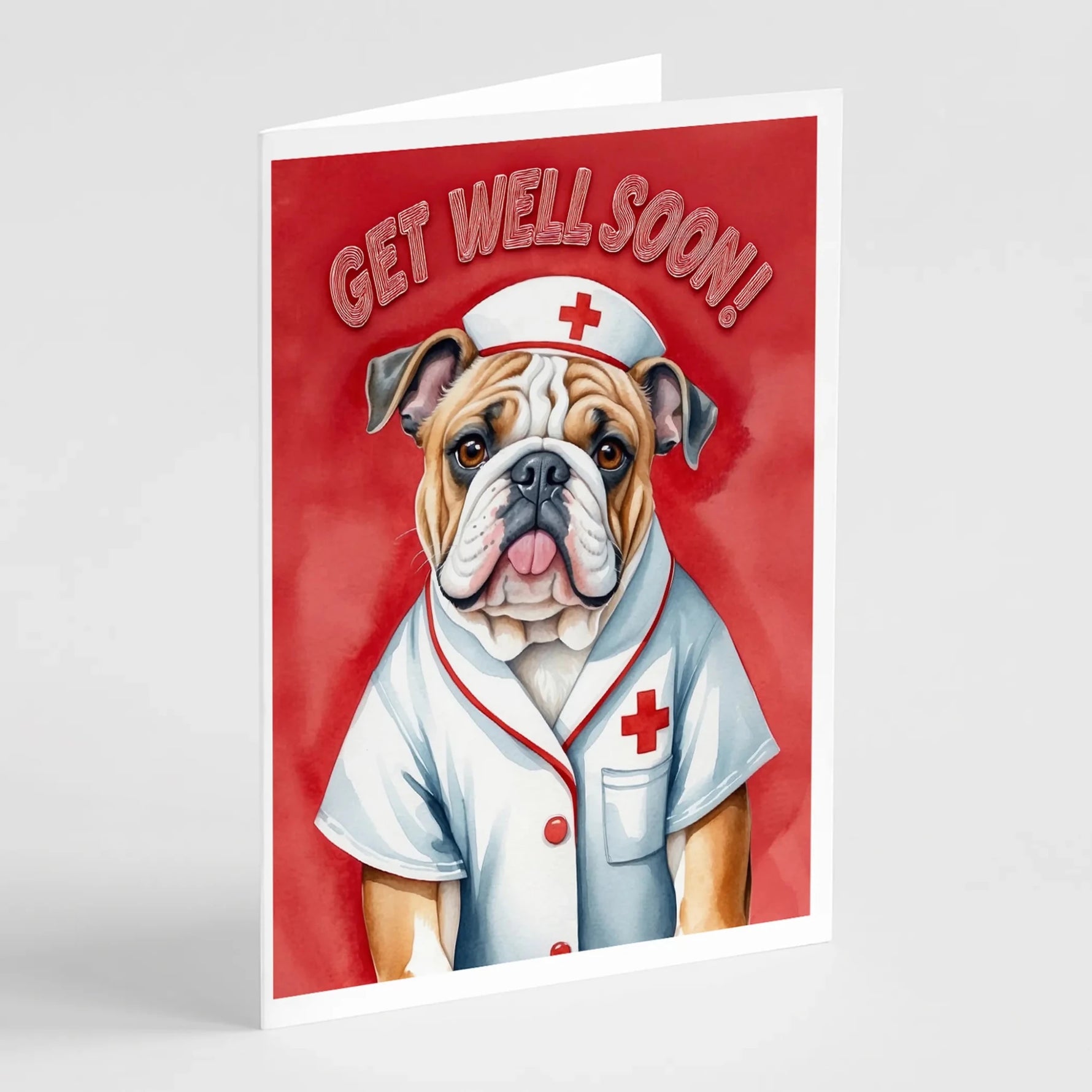 Get Well Soon Greeting Cards - Size: 5X7 | Pack Of: 1 | Collection name: Get well soon - AMAZON FACTORY