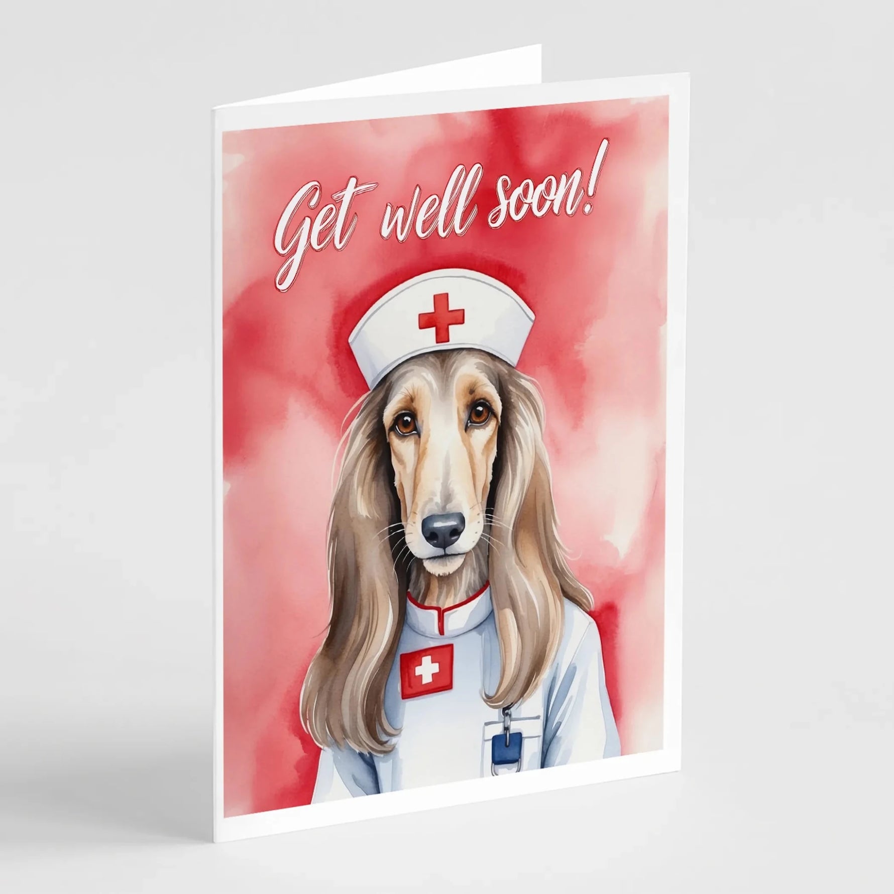 Get Well Soon Greeting Cards - Size: 5X7 | Pack Of: 1 | Collection name: Get well soon - AMAZON FACTORY