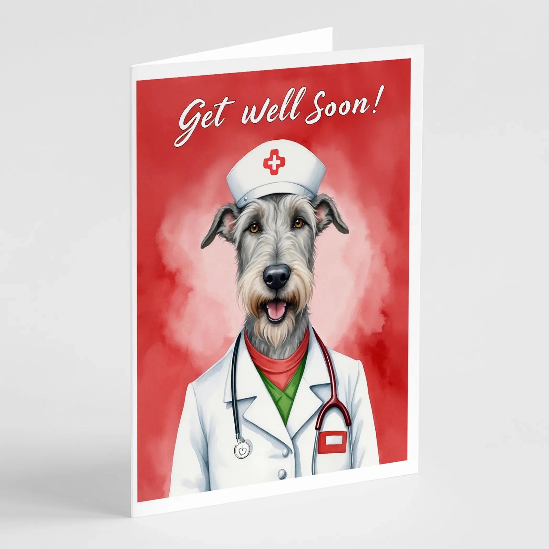 Get Well Soon Greeting Cards - Size: 5X7 | Pack Of: 1 | Collection name: Get well soon - AMAZON FACTORY