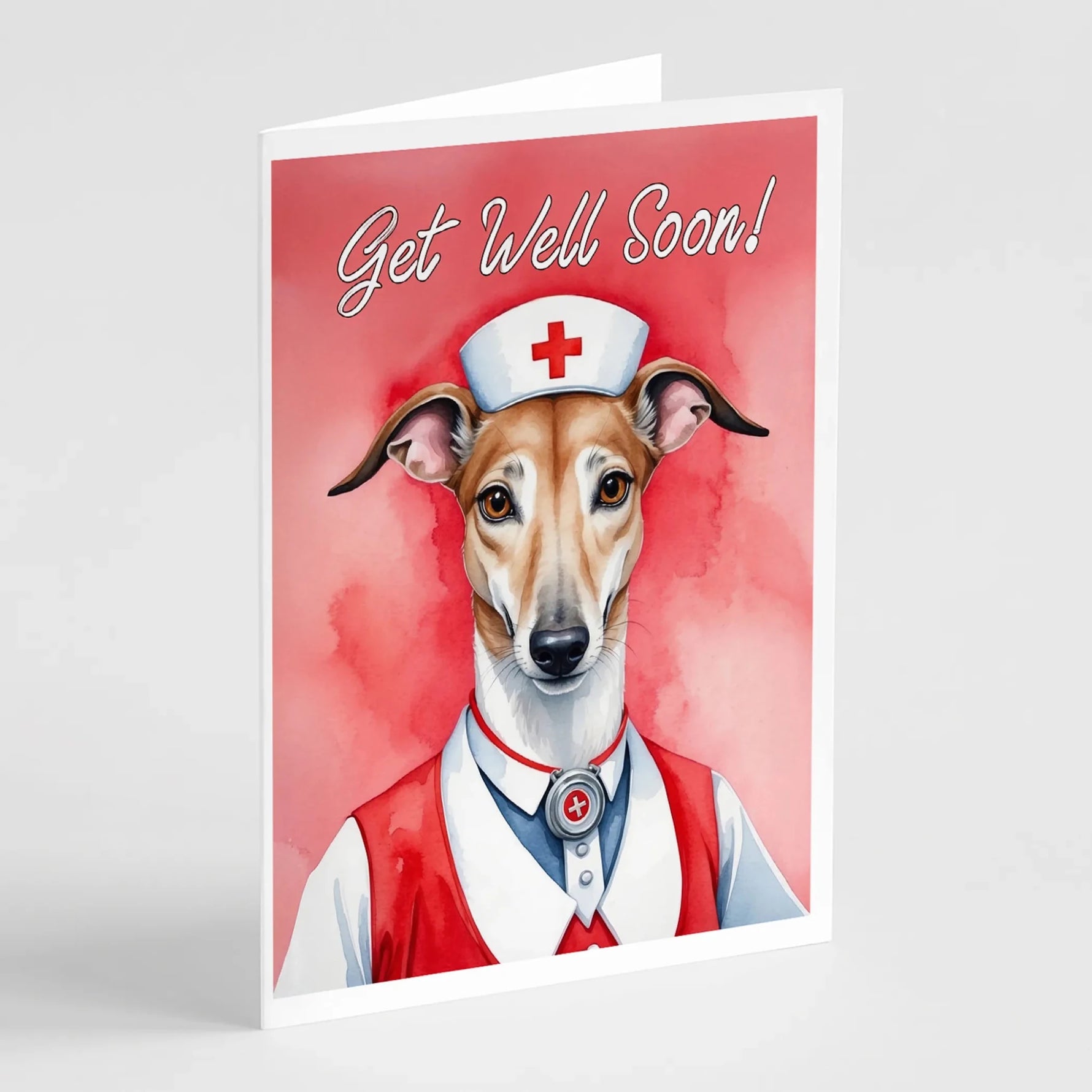 Get Well Soon Greeting Cards - Size: 5X7 | Pack Of: 1 | Collection name: Get well soon - AMAZON FACTORY