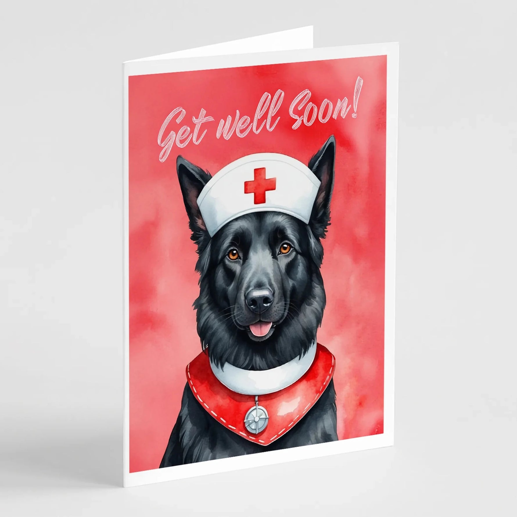Get Well Soon Greeting Cards - Size: 5X7 | Pack Of: 1 | Collection name: Get well soon - AMAZON FACTORY