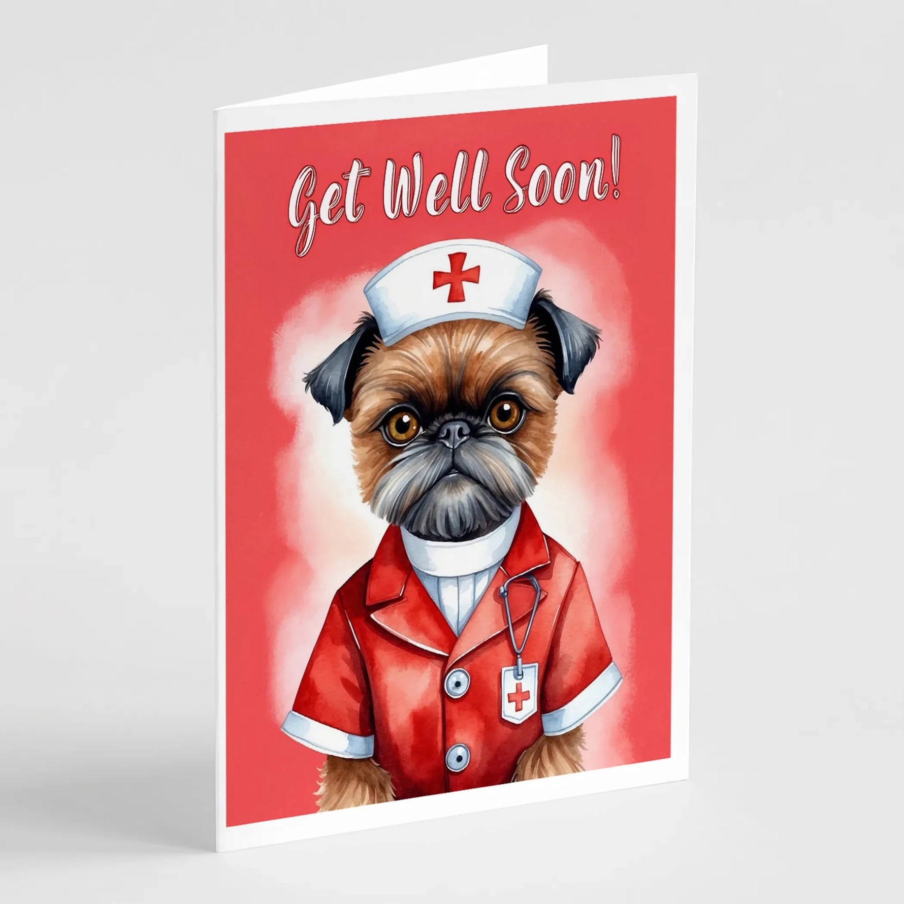 Get Well Soon Greeting Cards - Size: 5X7 | Pack Of: 1 | Collection name: Get well soon - AMAZON FACTORY