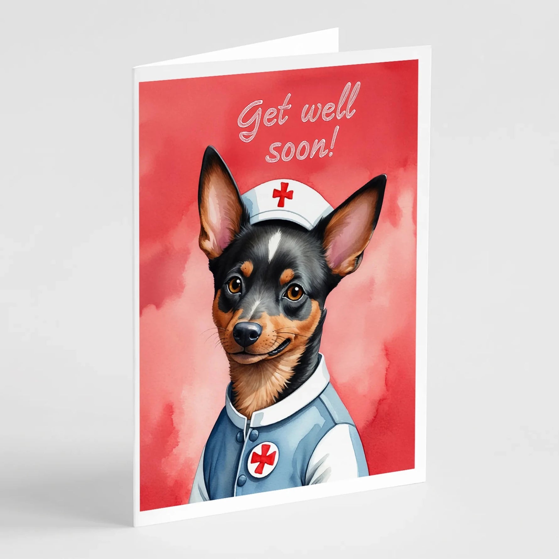 Get Well Soon Greeting Cards - Size: 5X7 | Pack Of: 1 | Collection name: Get well soon - AMAZON FACTORY