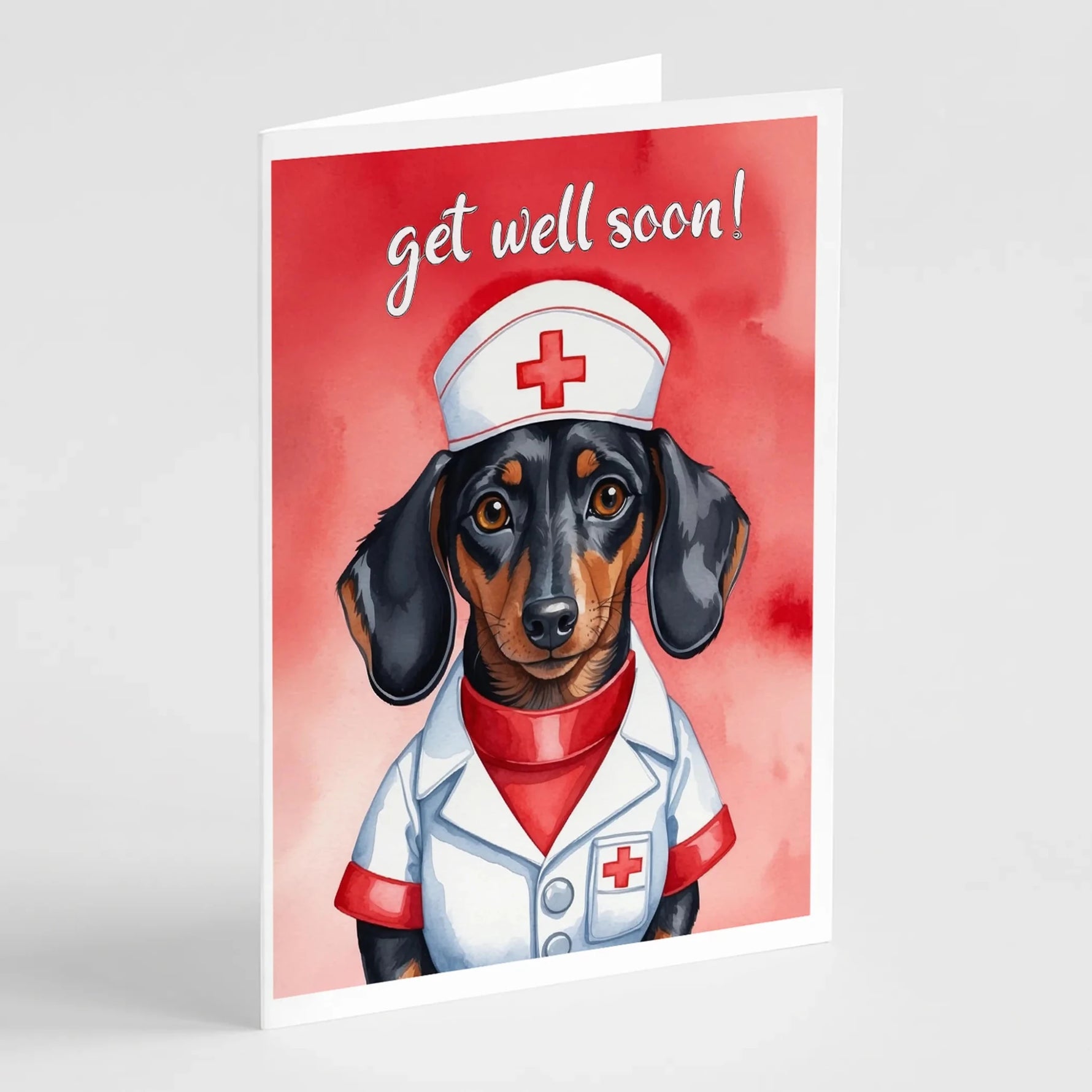 Get Well Soon Greeting Cards - Size: 5X7 | Pack Of: 1 | Collection name: Get well soon - AMAZON FACTORY