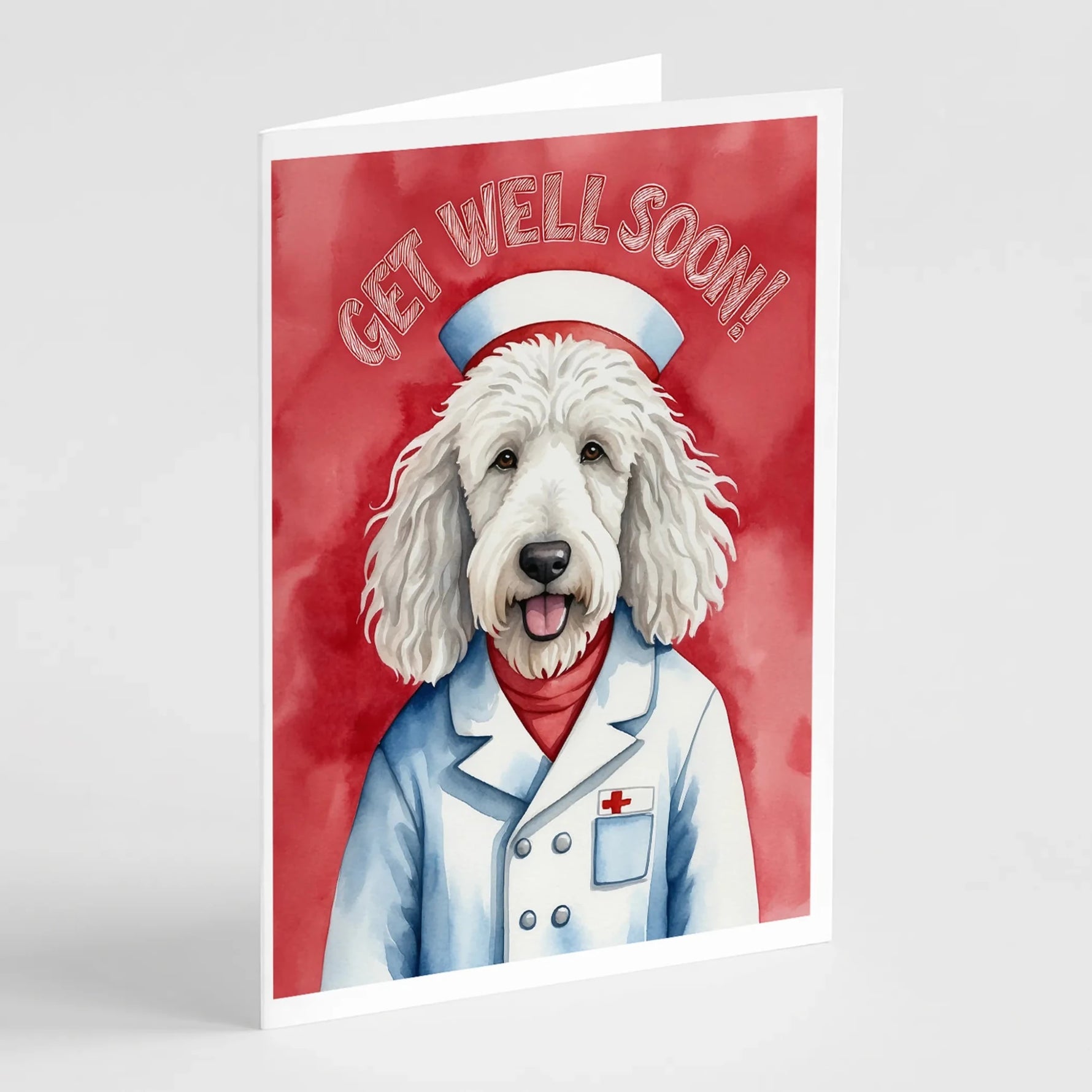 Get Well Soon Greeting Cards - Size: 5X7 | Pack Of: 1 | Collection name: Get well soon - AMAZON FACTORY