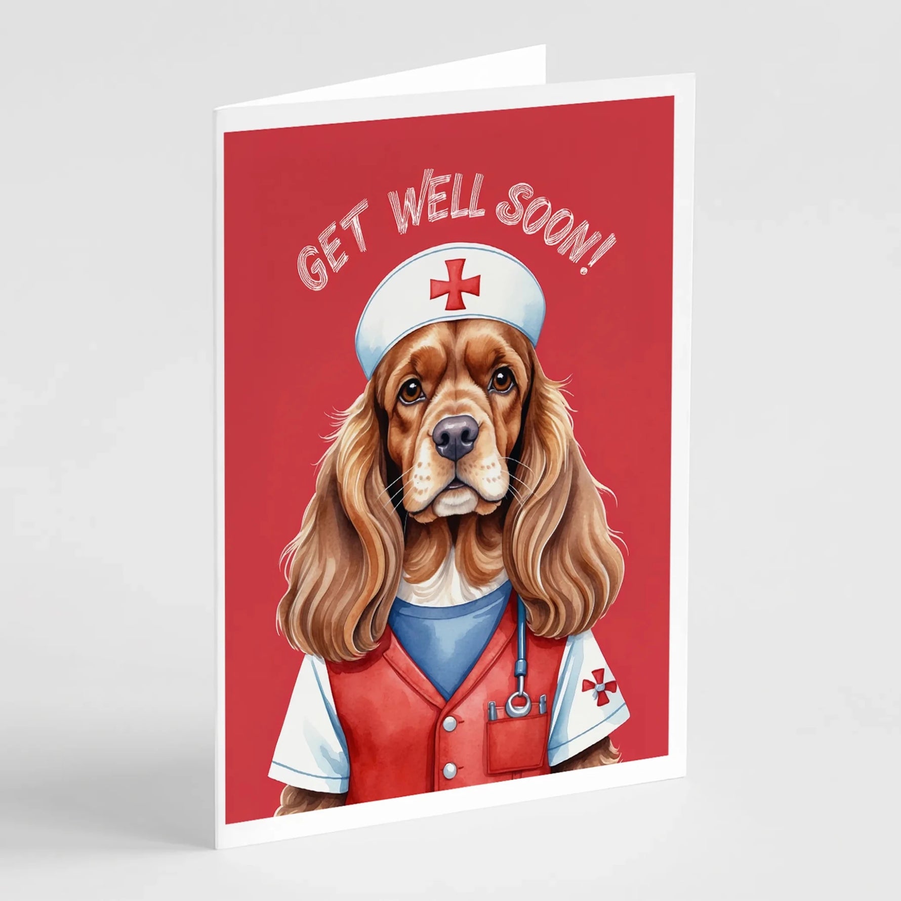 Get Well Soon Greeting Cards - Size: 5X7 | Pack Of: 1 | Collection name: Get well soon - AMAZON FACTORY