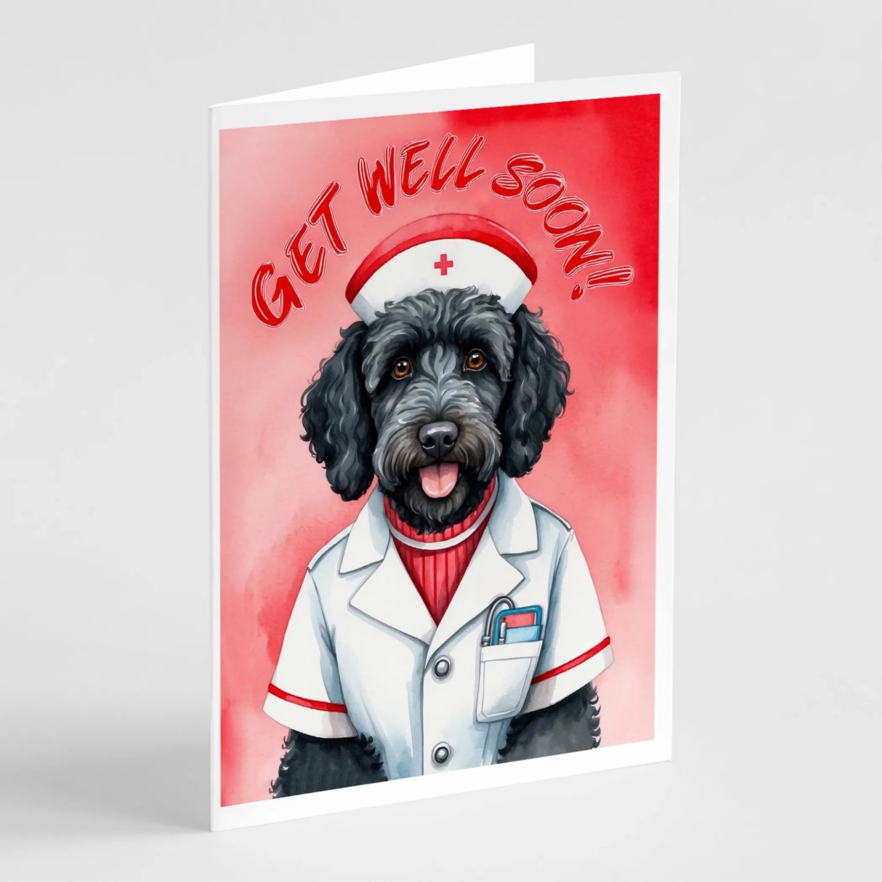 Get Well Soon Greeting Cards - Size: 5X7 | Pack Of: 1 | Collection name: Get well soon - AMAZON FACTORY