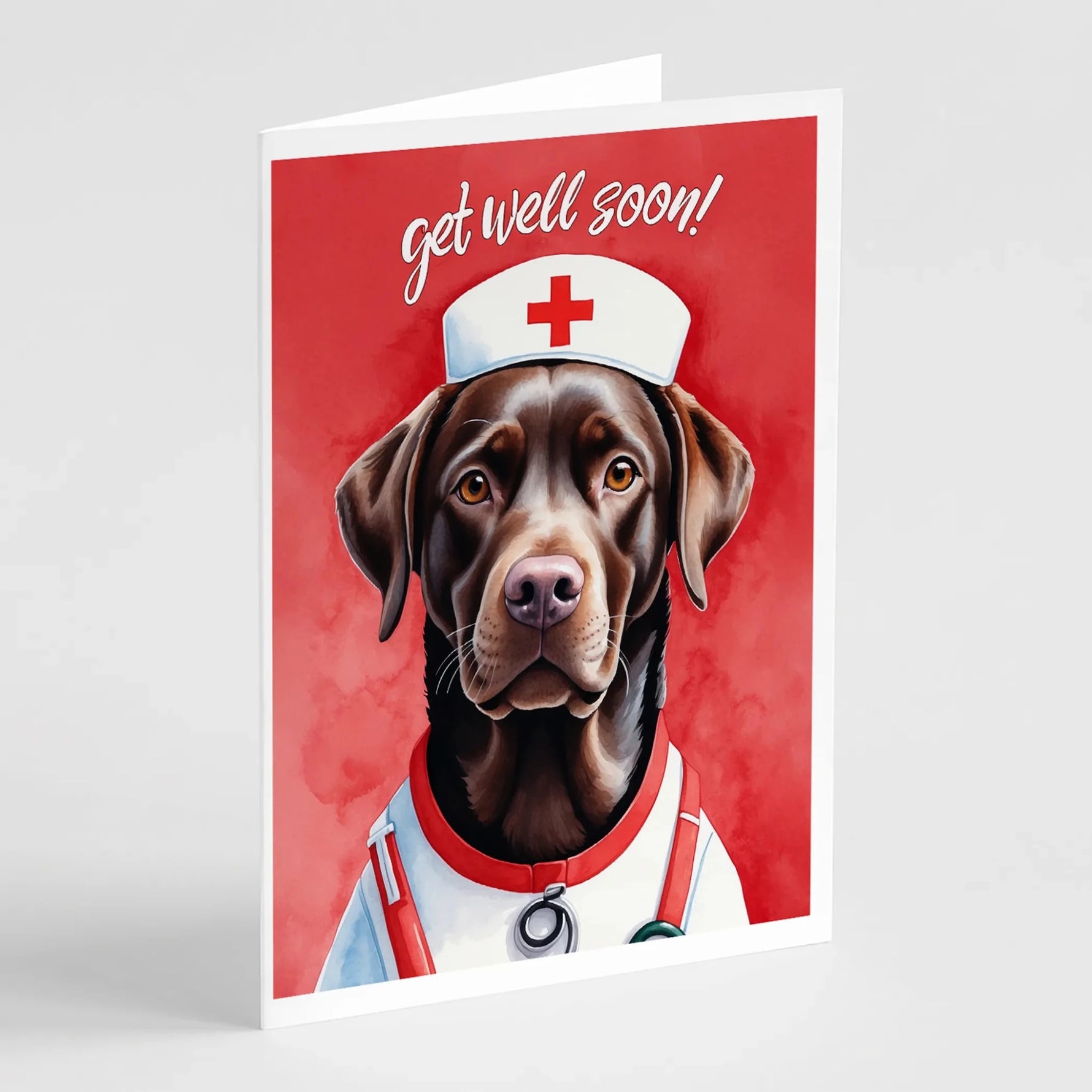 Get Well Soon Greeting Cards - Size: 5X7 | Pack Of: 1 | Collection name: Get well soon - AMAZON FACTORY