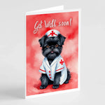 Get Well Soon Greeting Cards - Size: 5X7 | Pack Of: 1 | Collection name: Get well soon - AMAZON FACTORY