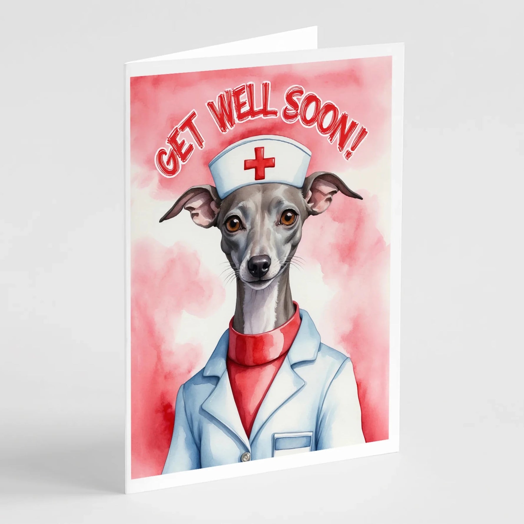 Get Well Soon Greeting Cards - Size: 5X7 | Pack Of: 1 | Collection name: Get well soon - AMAZON FACTORY