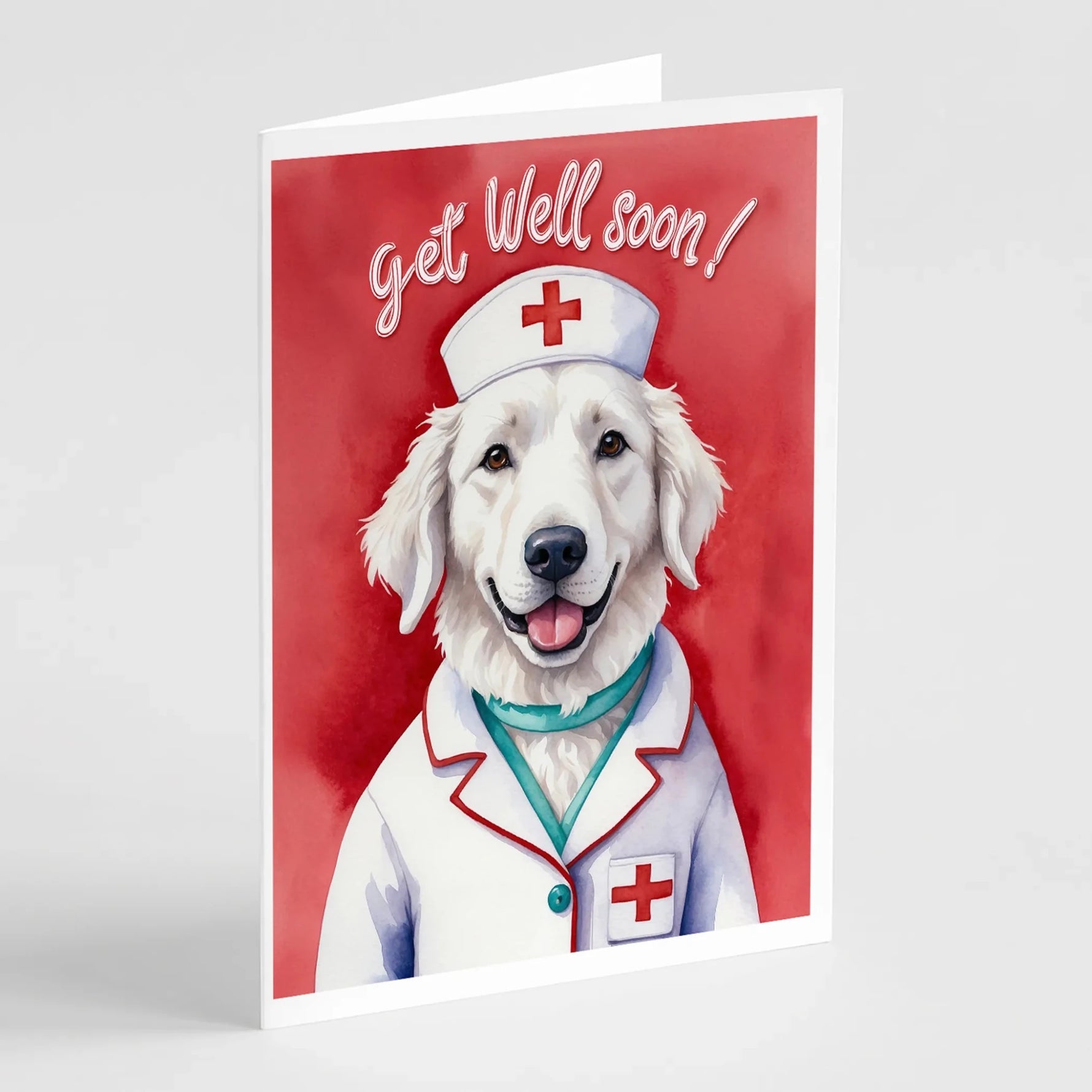 Get Well Soon Greeting Cards - Size: 5X7 | Pack Of: 1 | Collection name: Get well soon - AMAZON FACTORY