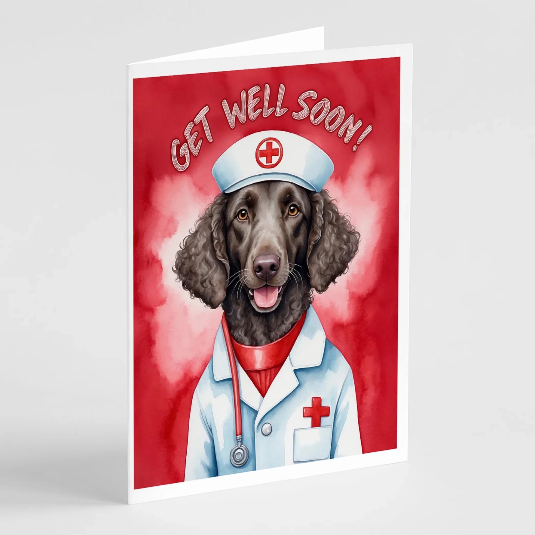 Get Well Soon Greeting Cards - Size: 5X7 | Pack Of: 1 | Collection name: Get well soon - AMAZON FACTORY