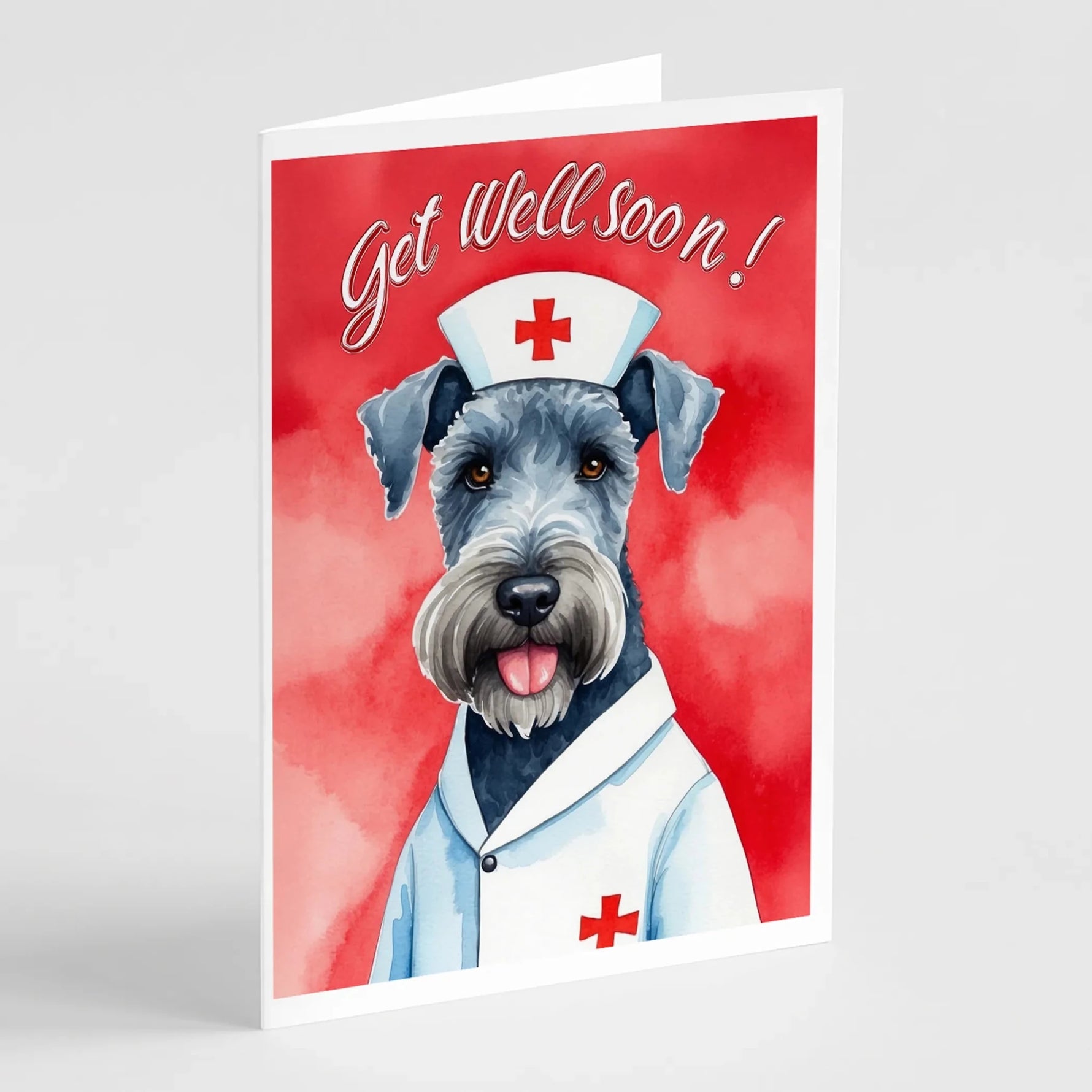 Get Well Soon Greeting Cards - Size: 5X7 | Pack Of: 1 | Collection name: Get well soon - AMAZON FACTORY