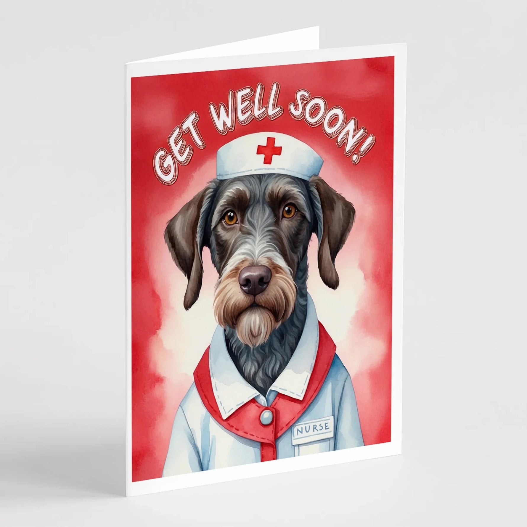 Get Well Soon Greeting Cards - Size: 5X7 | Pack Of: 1 | Collection name: Get well soon - AMAZON FACTORY
