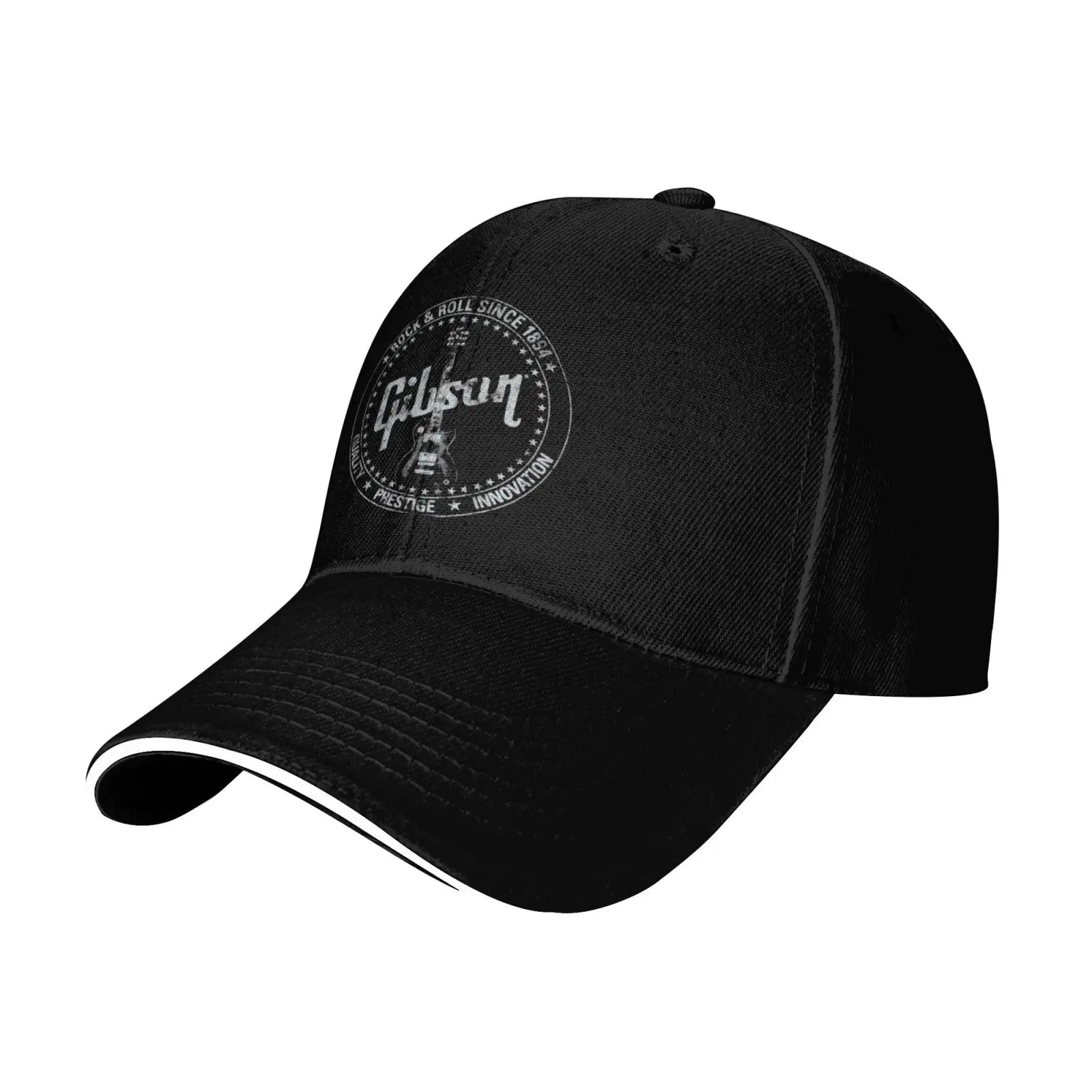 Gibson Guitar Baseball Cap Fashion Cartoon Anime Sandwich Caps Men Women Adjustable Caps Hat Sport-AMAZON FACTORY