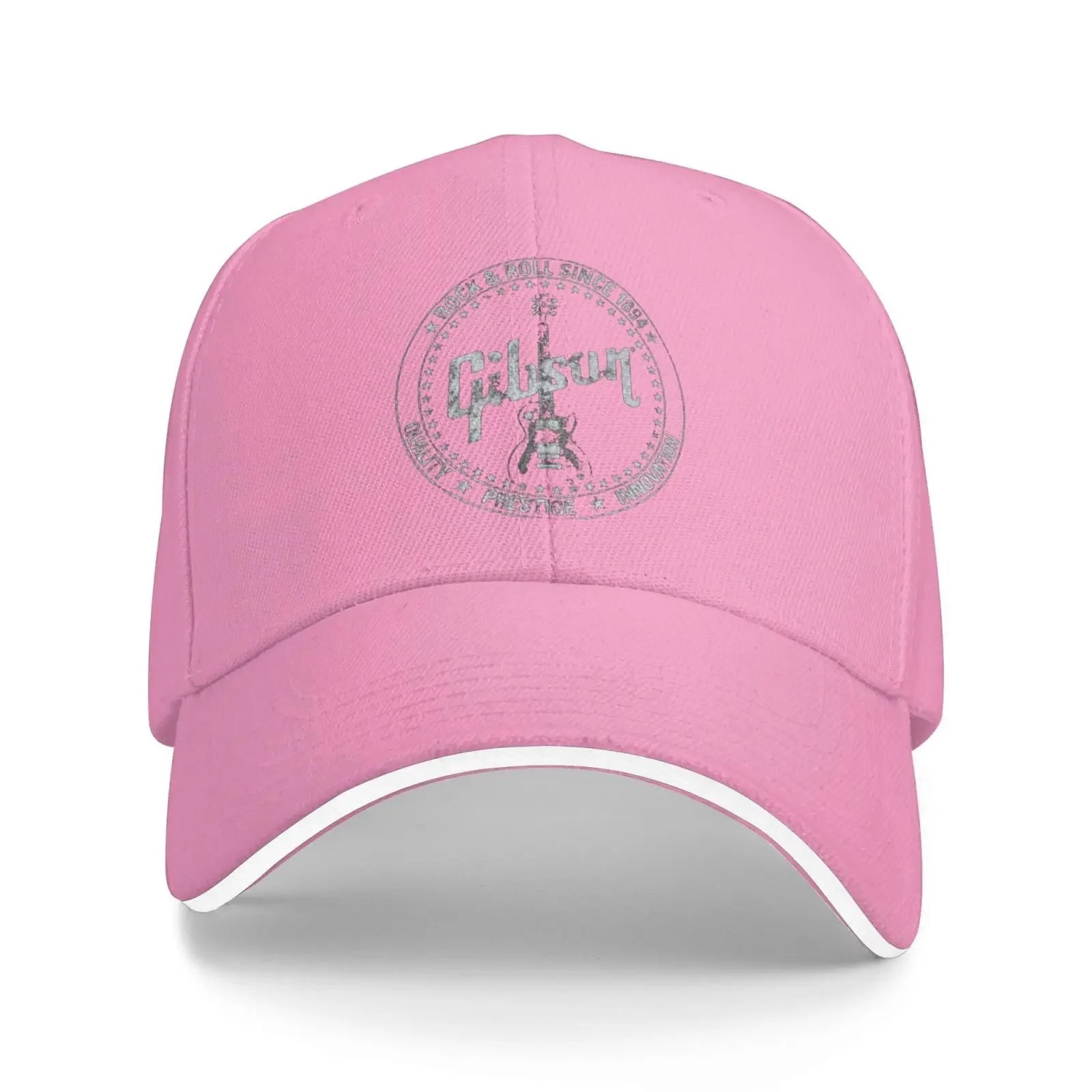Gibson Guitar Baseball Cap Fashion Cartoon Anime Sandwich Caps Men Women Adjustable Caps Hat Sport-AMAZON FACTORY