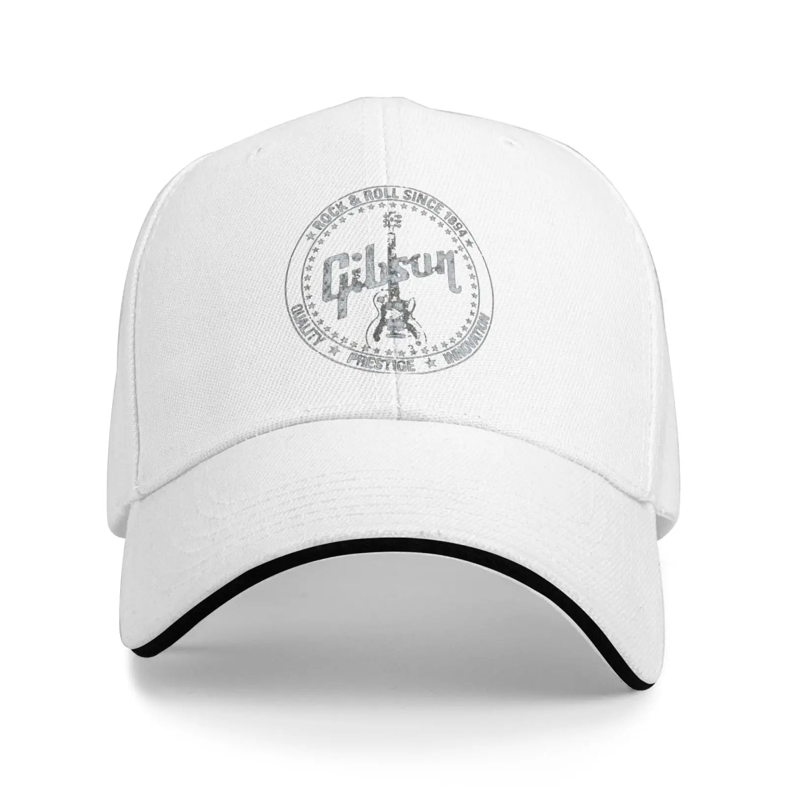 Gibson Guitar Baseball Cap Fashion Cartoon Anime Sandwich Caps Men Women Adjustable Caps Hat Sport-AMAZON FACTORY