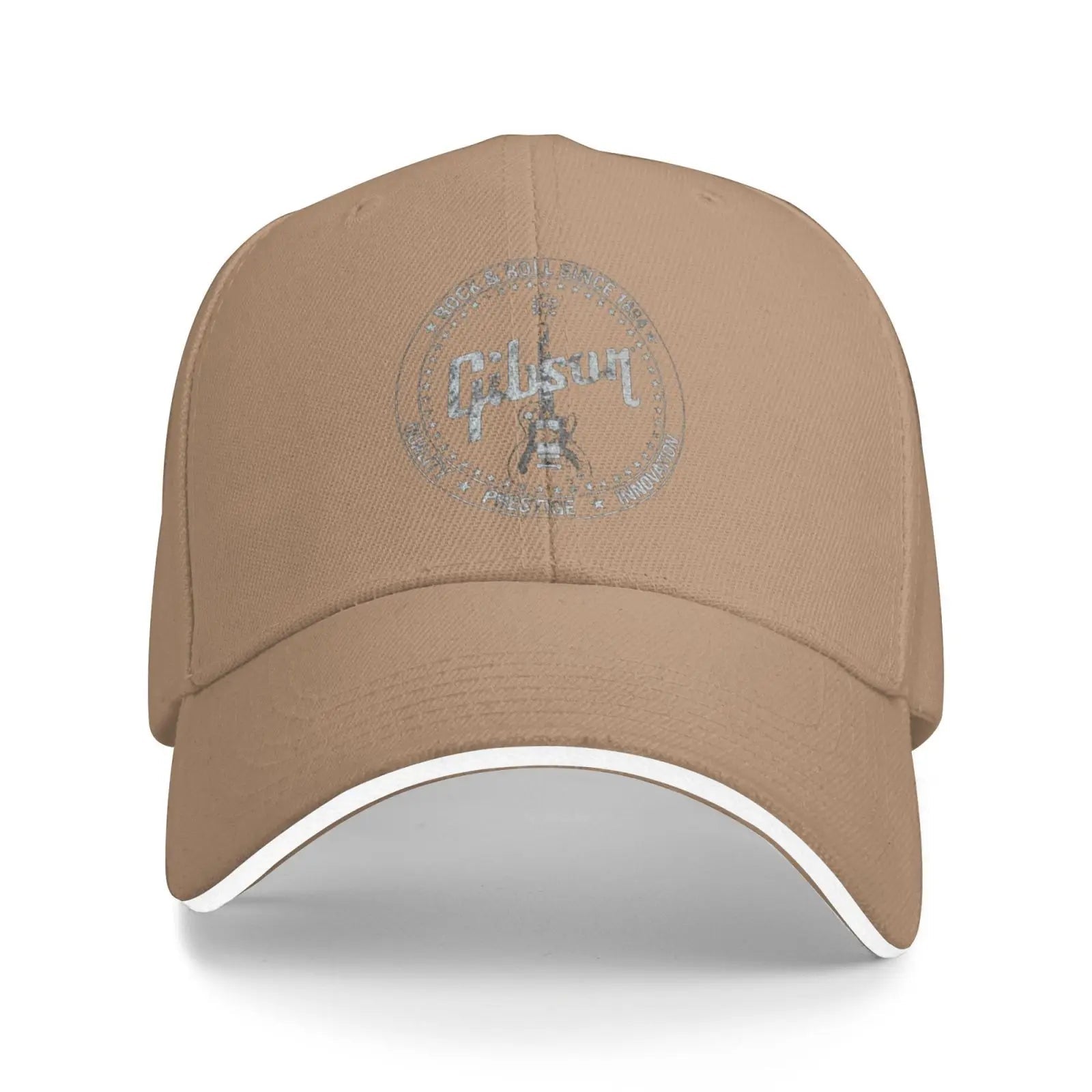 Gibson Guitar Baseball Cap Fashion Cartoon Anime Sandwich Caps Men Women Adjustable Caps Hat Sport-AMAZON FACTORY