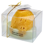 Goat Milk Soap with a Natural Sea Sponge - AMAZON FACTORY