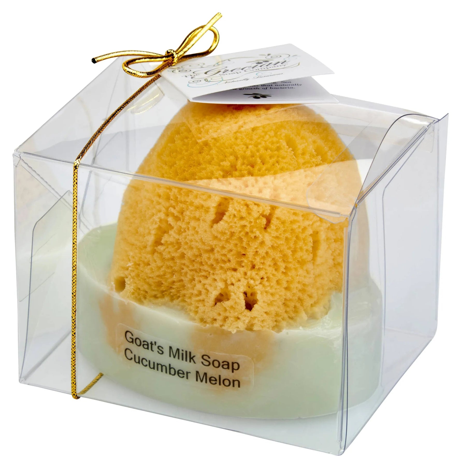 Goat Milk Soap with a Natural Sea Sponge - AMAZON FACTORY