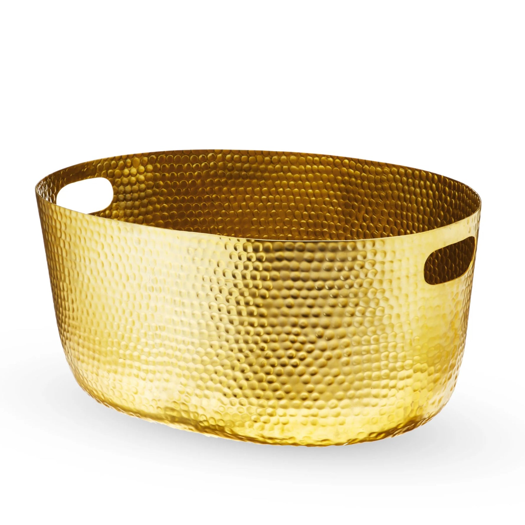 Gold Hammered Tub by Twine - AMAZON FACTORY