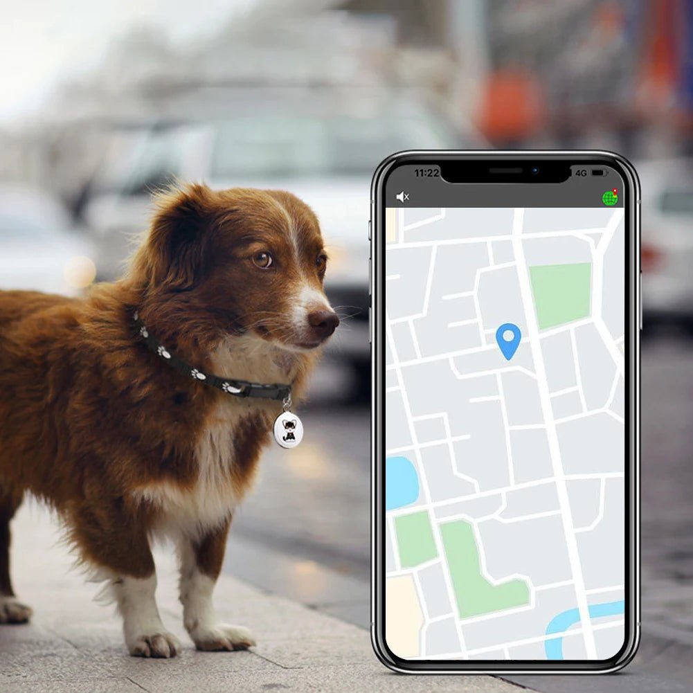 Gps Tracker For Cats Dogs Long Distance Smart Bluetooth Mini Waterproof Gps Tracker Collar For Pets Anti-Lost Android Ios Phone-AMAZON FACTORY