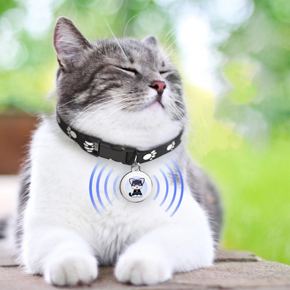 Gps Tracker For Cats Dogs Long Distance Smart Bluetooth Mini Waterproof Gps Tracker Collar For Pets Anti-Lost Android Ios Phone-AMAZON FACTORY