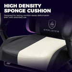 GTPLAYER RGB Gaming Chair with Footrest, Computer Gaming Chair with LED Lights for Adults, Height Adjustable PC Gamer Chair-AMAZON FACTORY