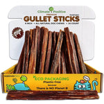 Gullet Sticks 100% Natural Beef Esophagus Dog Chews - AMAZON FACTORY