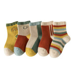 Happy Days Organic Cotton Socks for Kids Bundle-AMAZON FACTORY