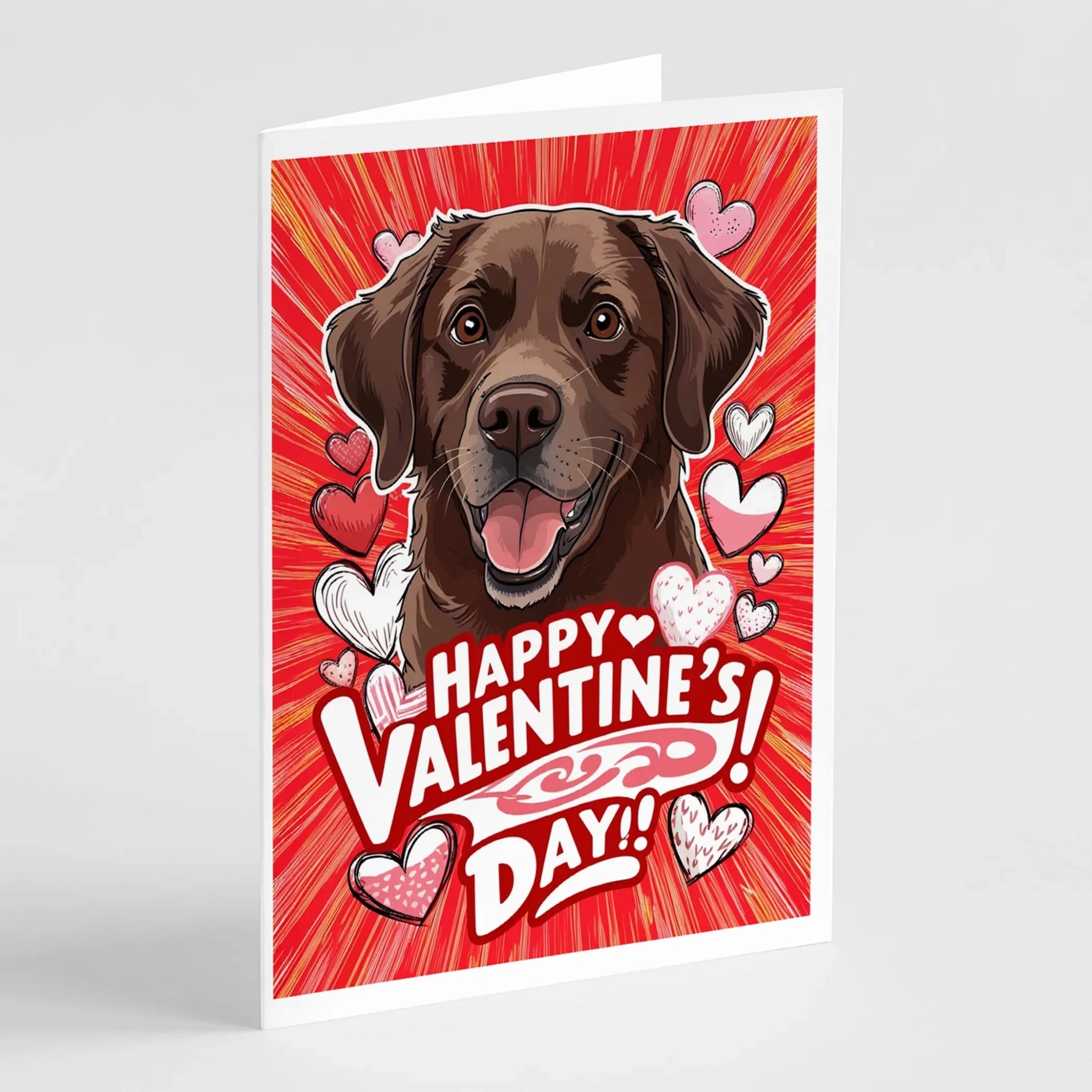 Happy Valentine's Day Greeting Cards - Size: 5X7 | Pack Of: 1 | Collection name: Happy valentine's day-AMAZON FACTORY